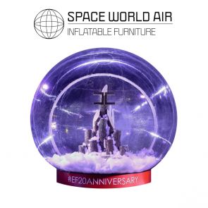 BOULE DE NEIGE WITH WOODEN BASE