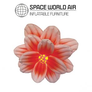 RENTAL-PINK FLOWER 3M