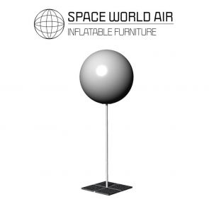 RENTAL -SPHERE ON TELESCOPIC STAND 1,5 M 