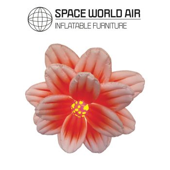 RENTAL-PINK FLOWER 3M